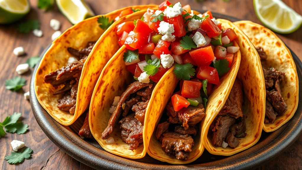 tacos with rump roast